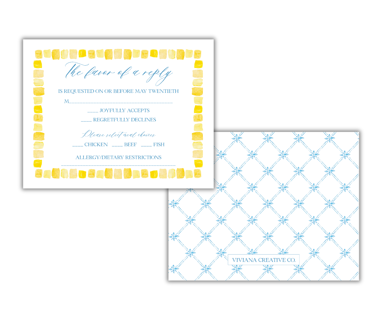 Villa Limoné Response Card