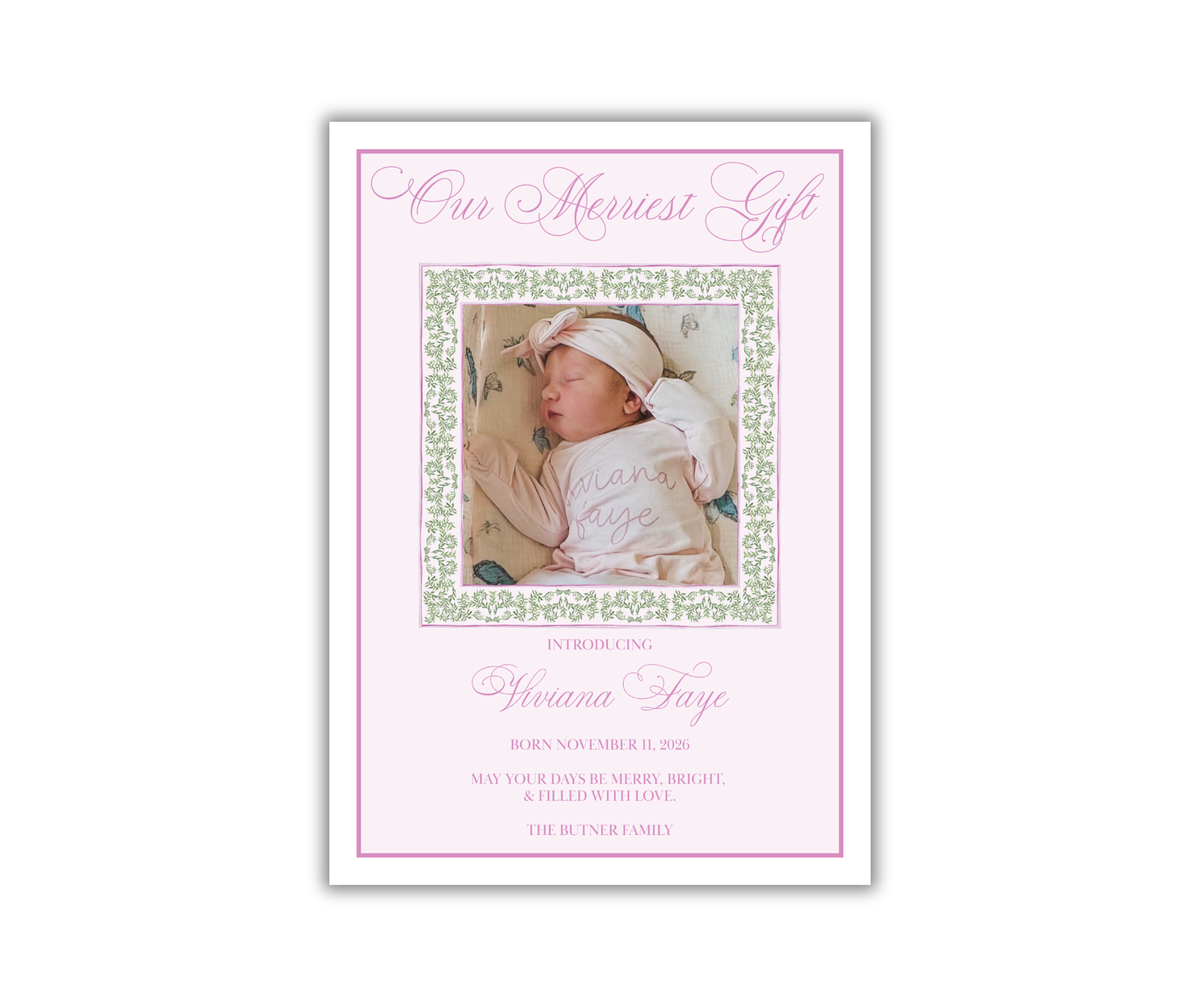 Merriest Gift - Pink
