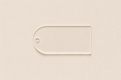 Acrylic Gift Tags