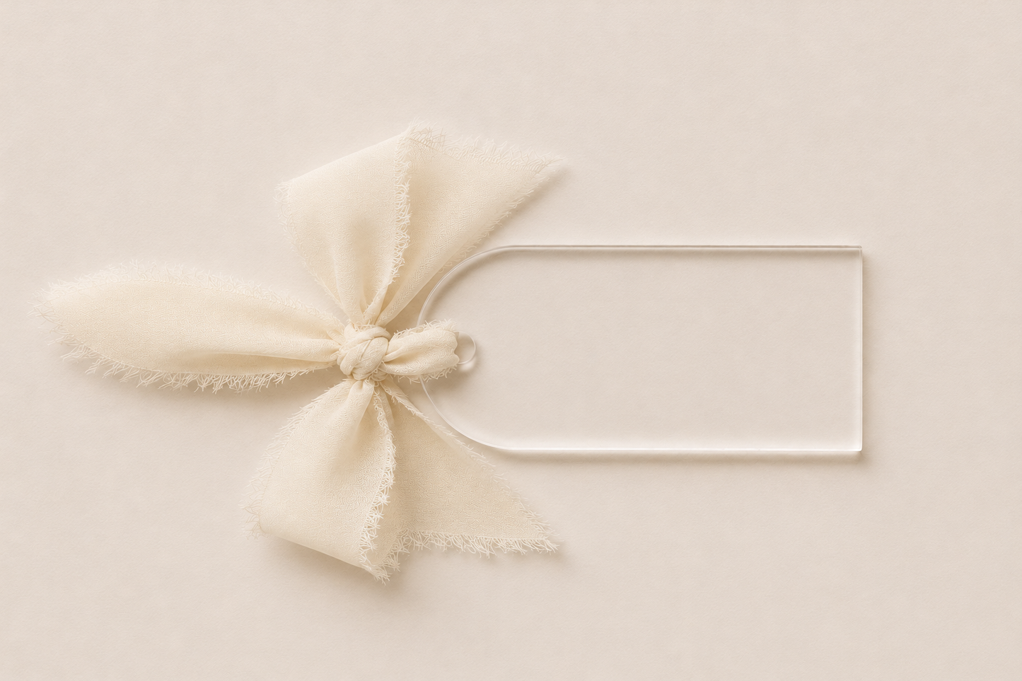 Acrylic Gift Tags