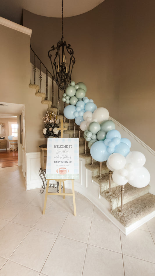 Custom Foamcore Welcome Sign