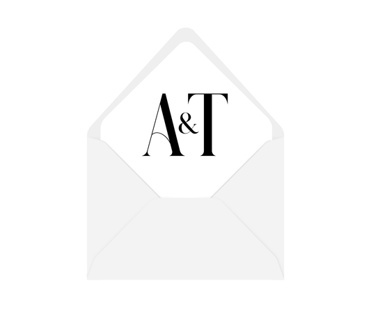 Noir Moderne Envelope Liner